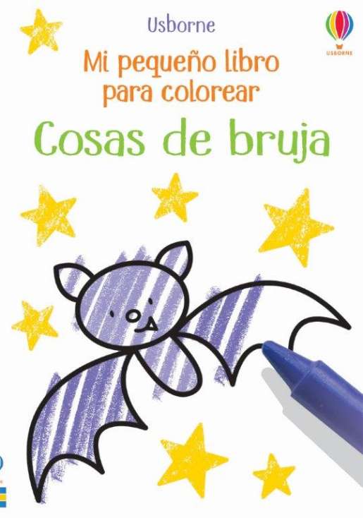 Cosas de bruja (Mi pequeño libro para colorear)