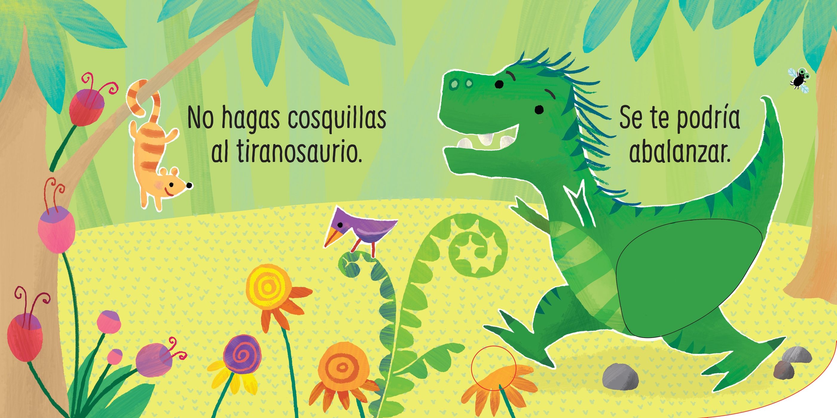 No hagas cosquillas al tiranosaurio