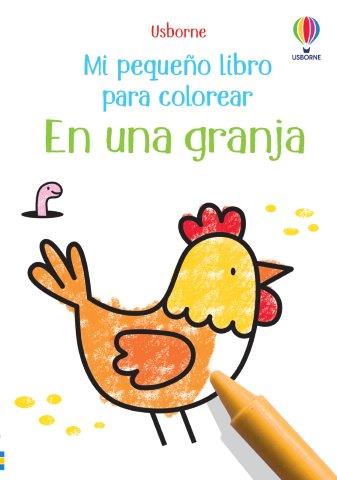 En una granja (Mi pequeño libro para colorear)