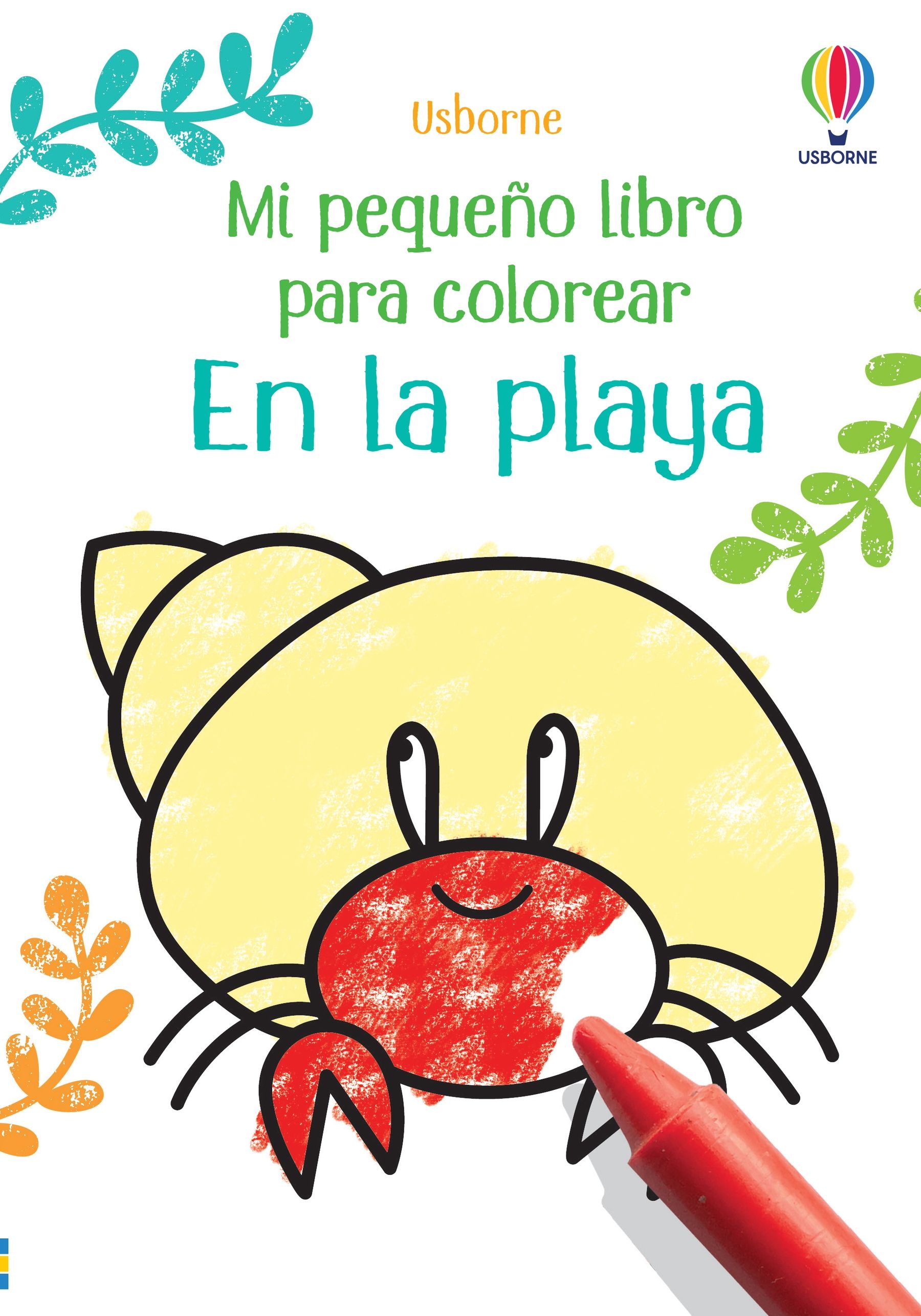 En la playa (Mi pequeño libro para colorear)