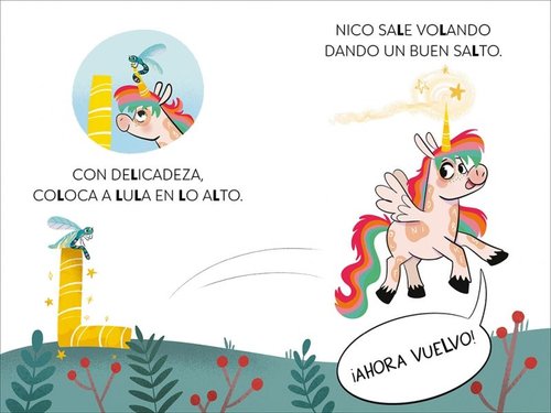 El unicornio de las letras 1: Una libélula sin volar y un invento genial