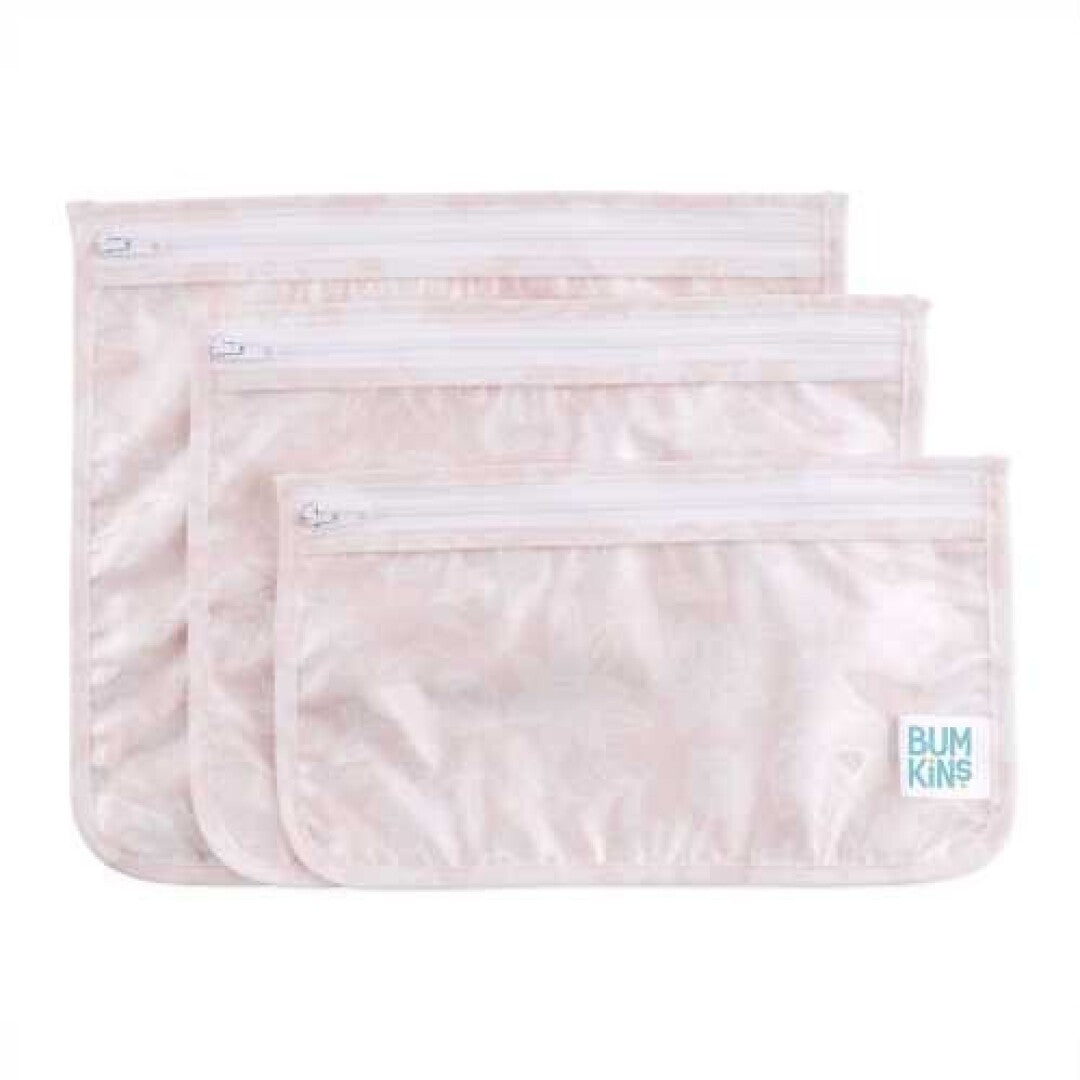 Bolsas Transparentes Bumkins Rosa