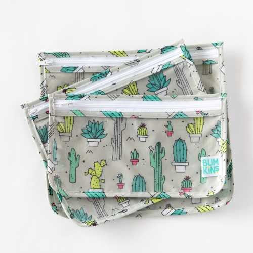Bolsas Transparentes Bumkins Cactus