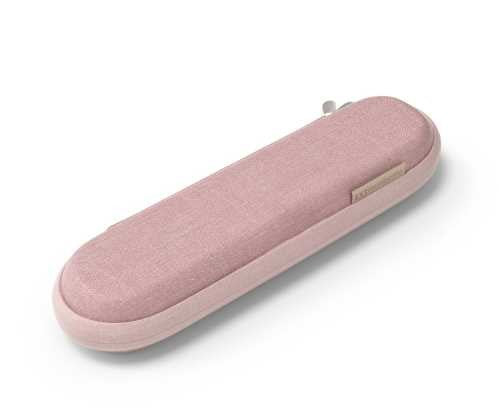 Cubiertos Acero Inox y Funda rosa