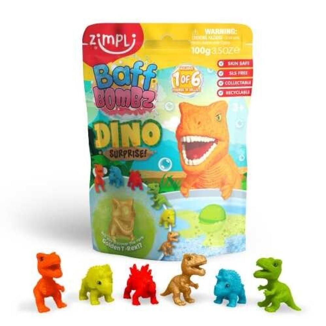 Bomba de baño surprise dinos (unidad) - Zimpli Kids