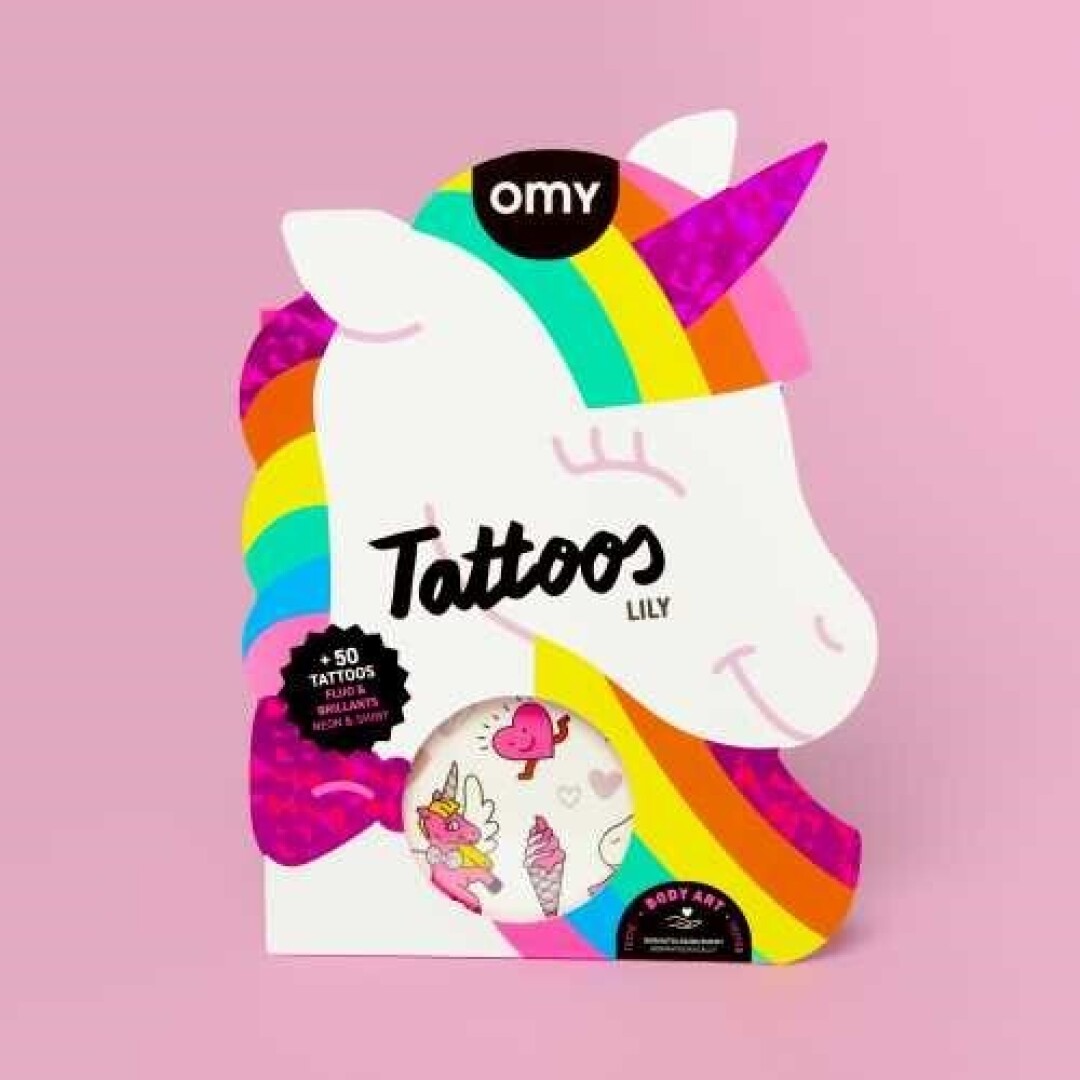 Tattos Unicornios - Omy