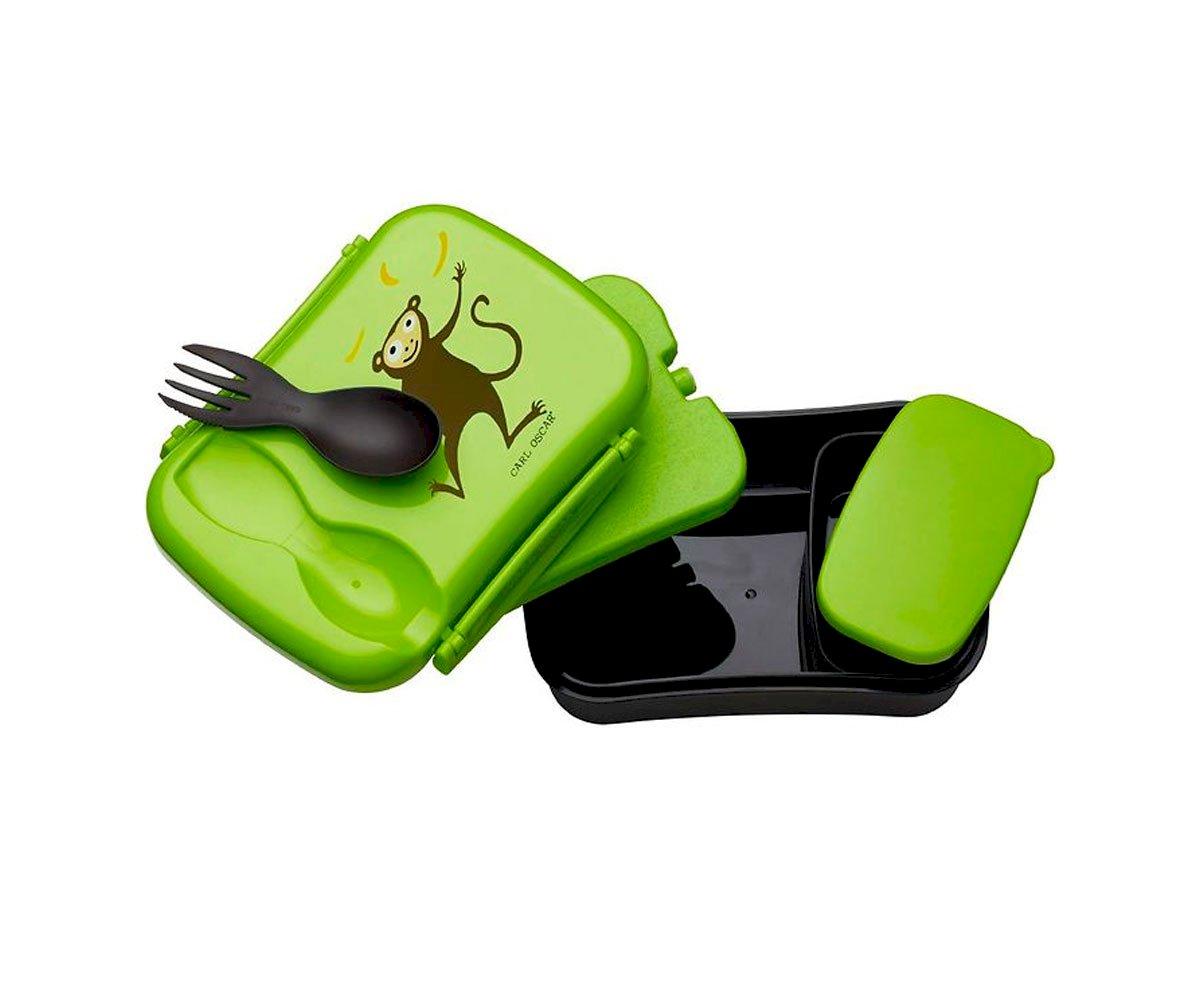 Caja de Almuerzo N’ice Box Kids Mono Lime