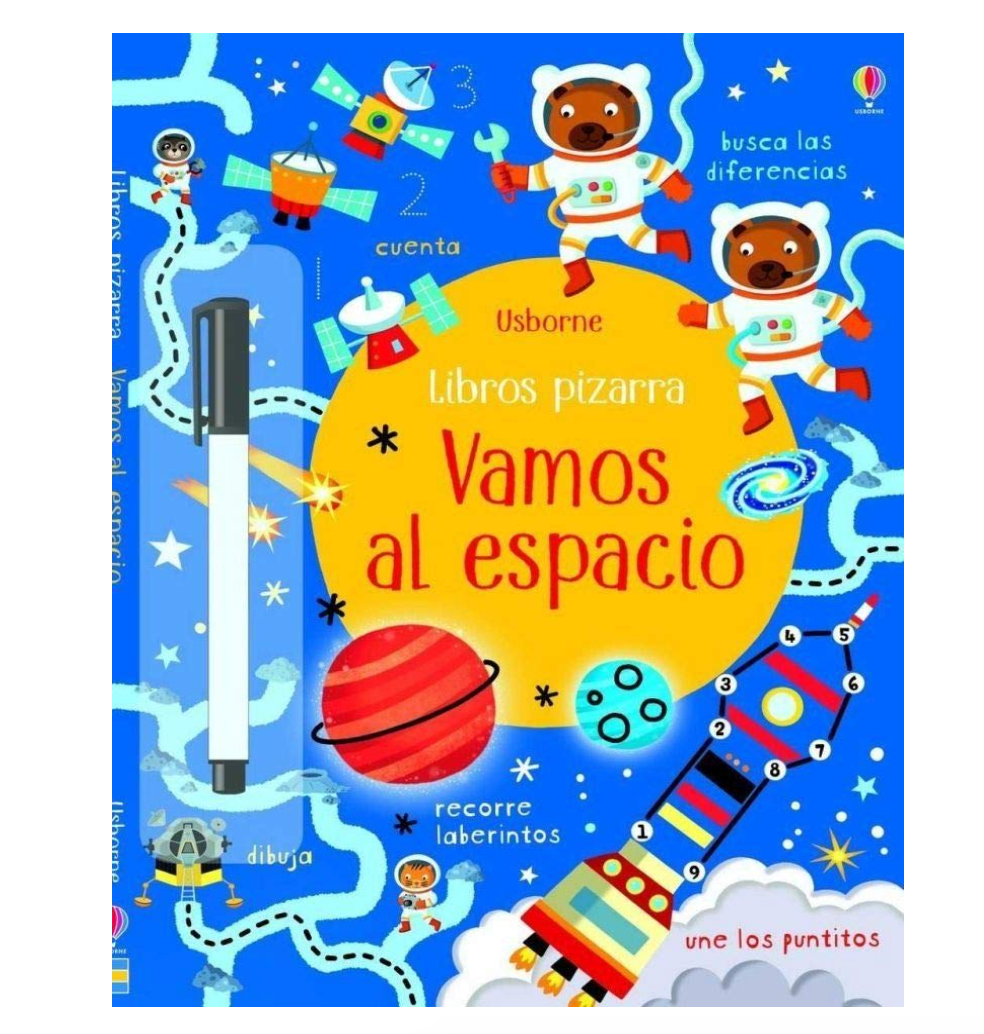 Libro pizarra - Vamos al espacio