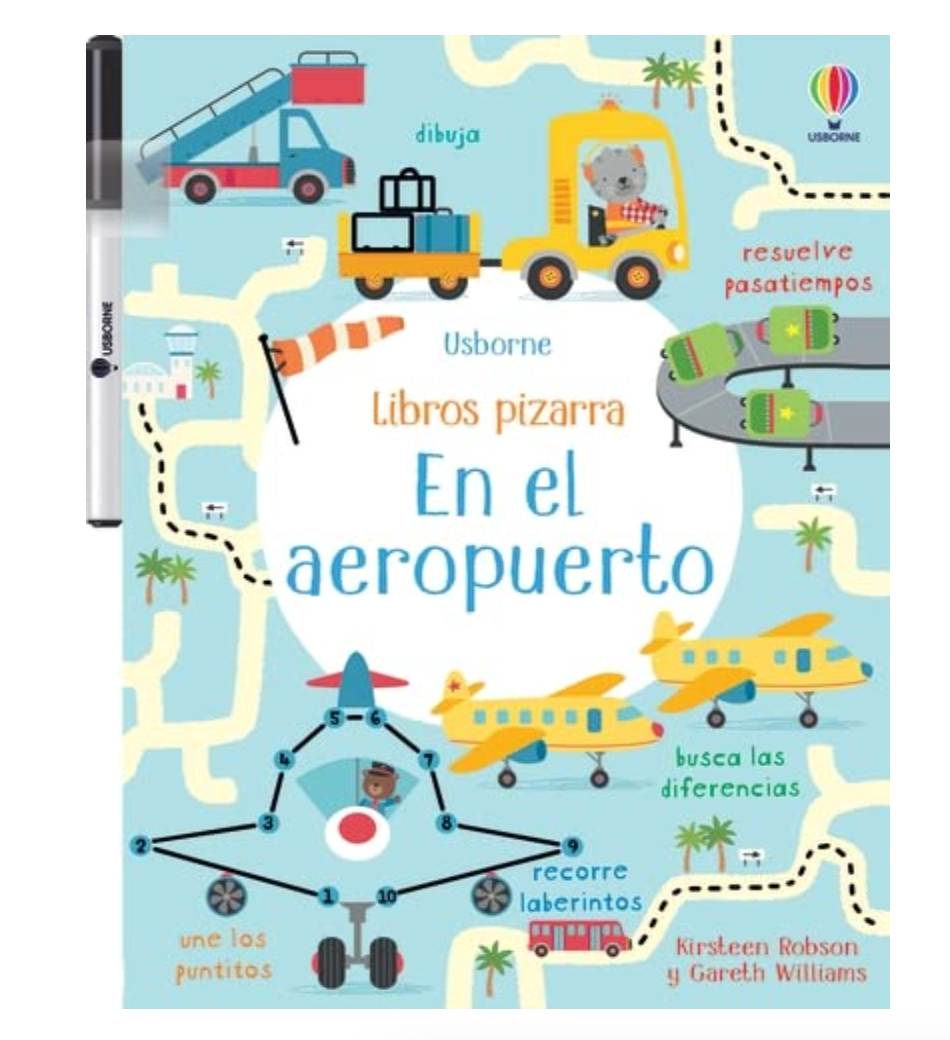 Libros pizarra - En el aeropuerto