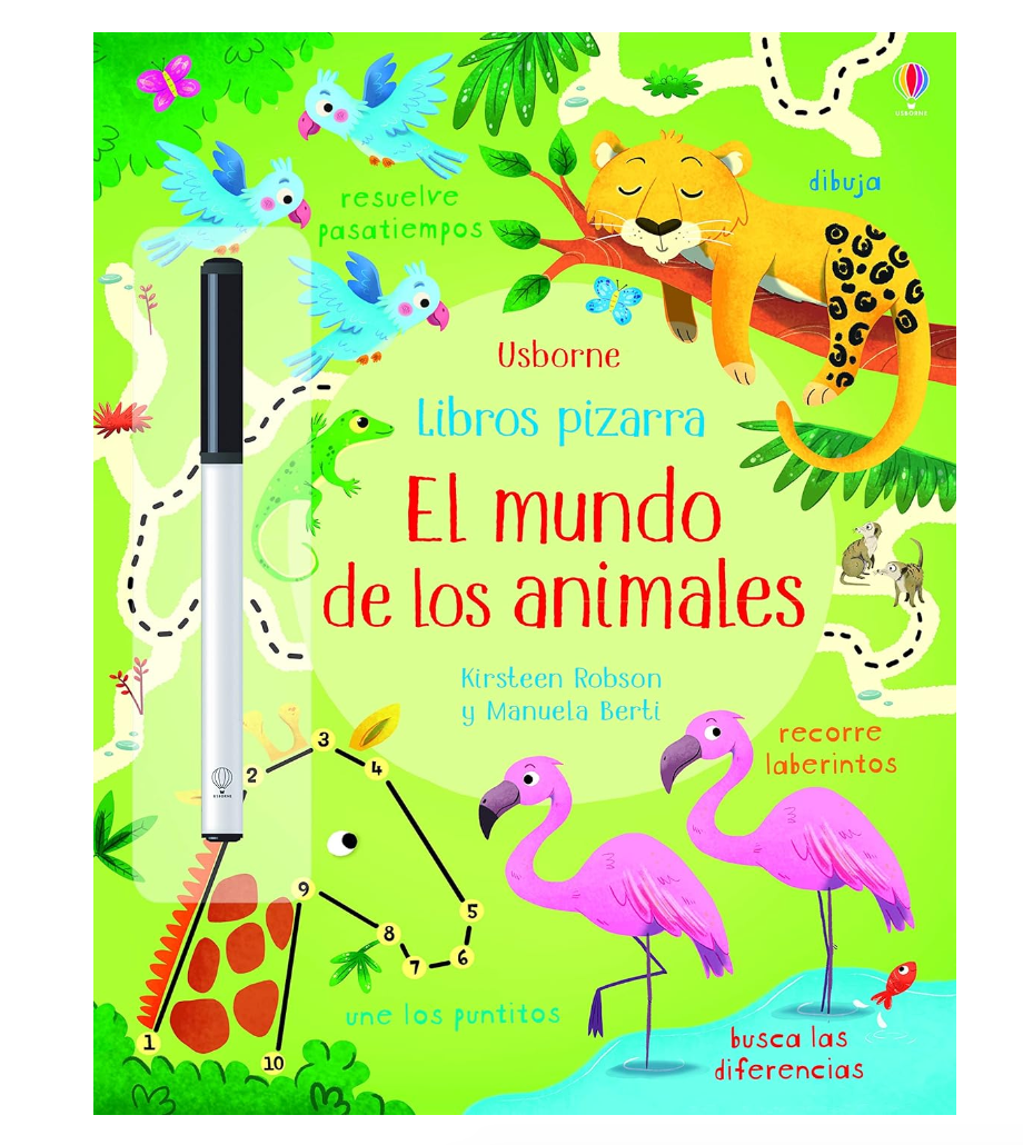 Libro pizarra - El mundo de los animales