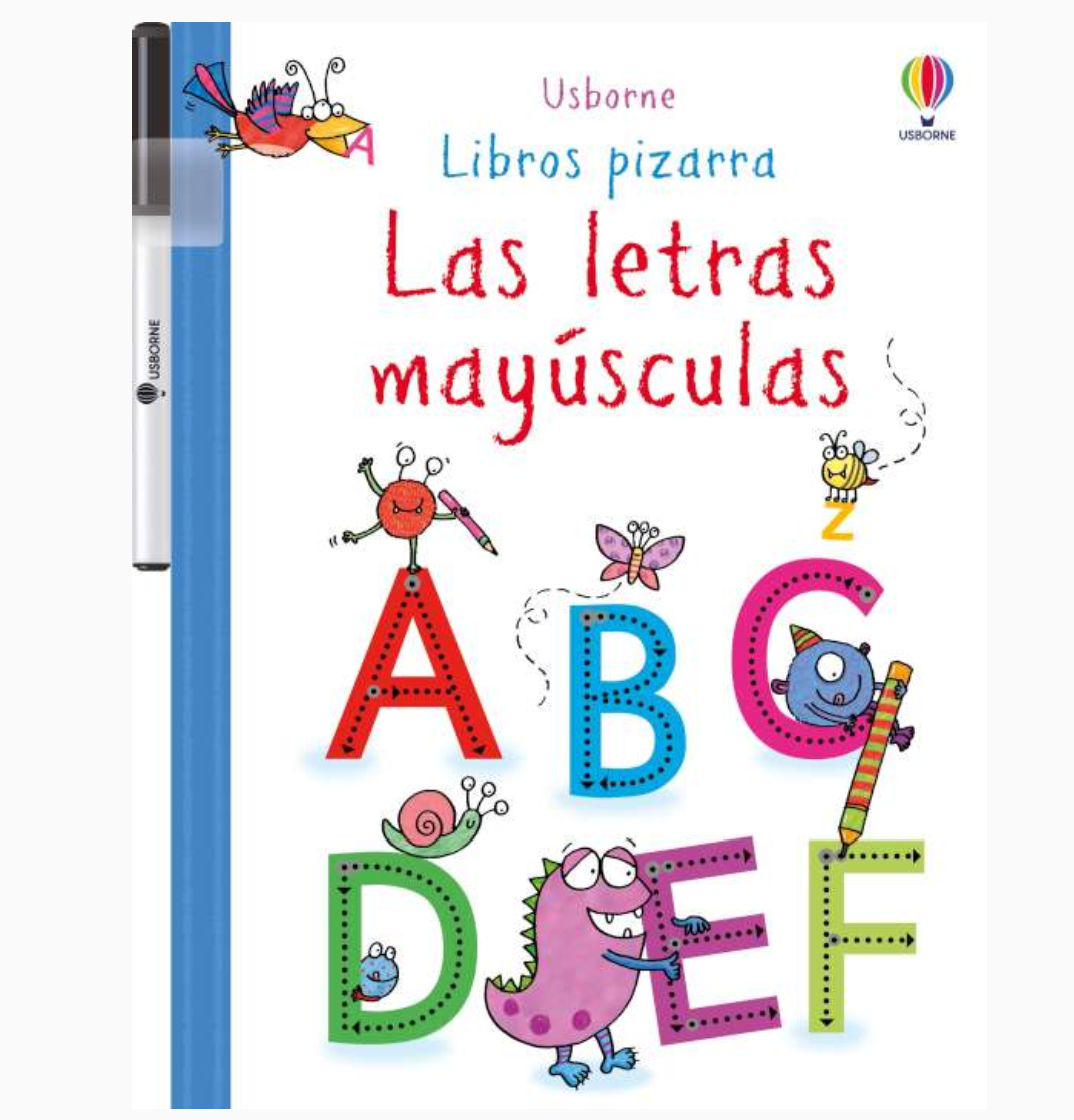 Libro pizarra - Las letras mayúsculas