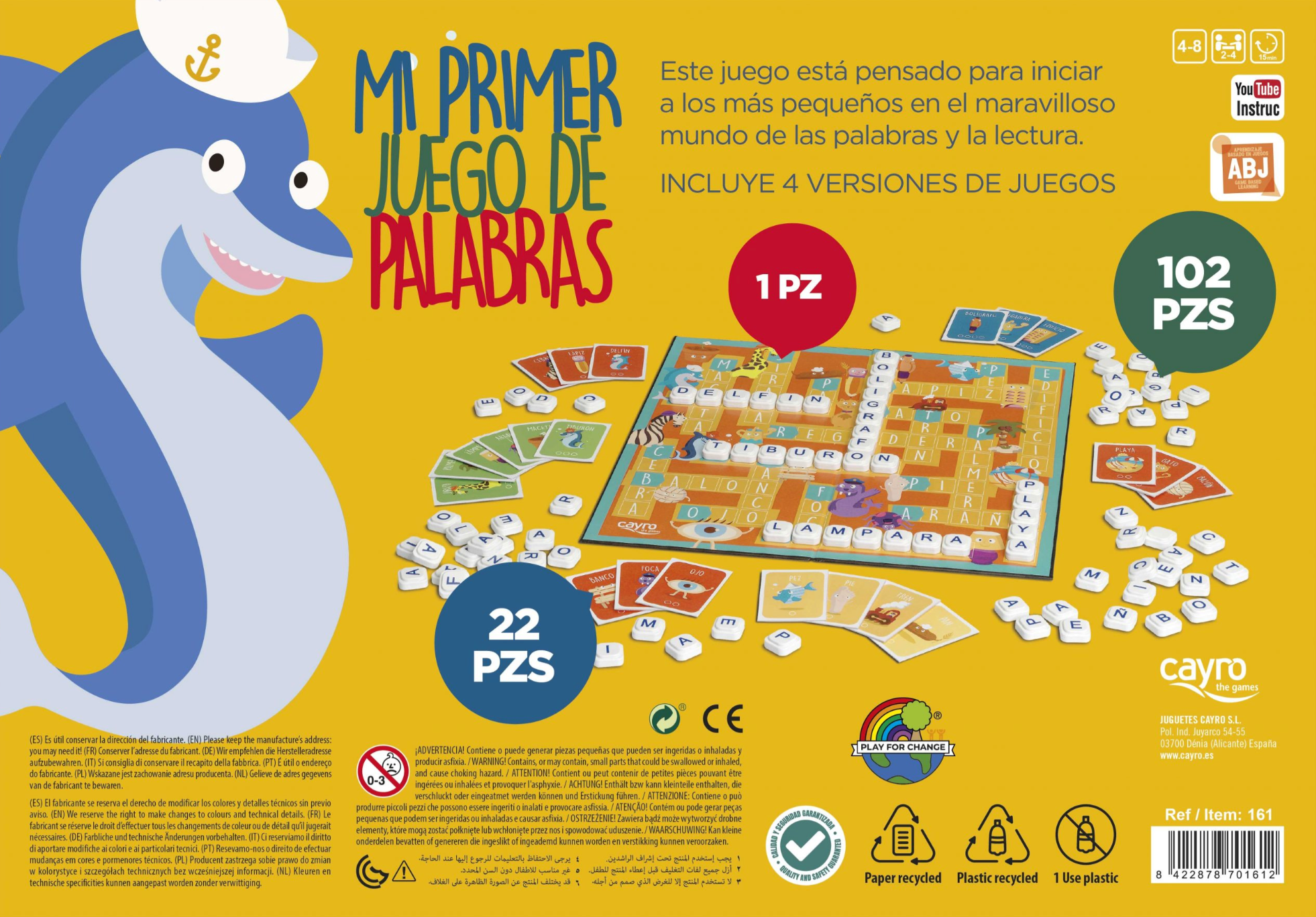 MI PRIMER JUEGO DE PALABRAS