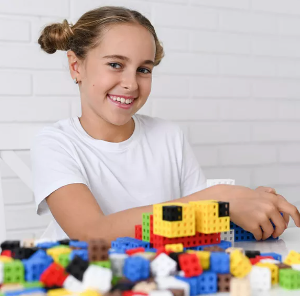 Bloques construcción Cube 50 piezas