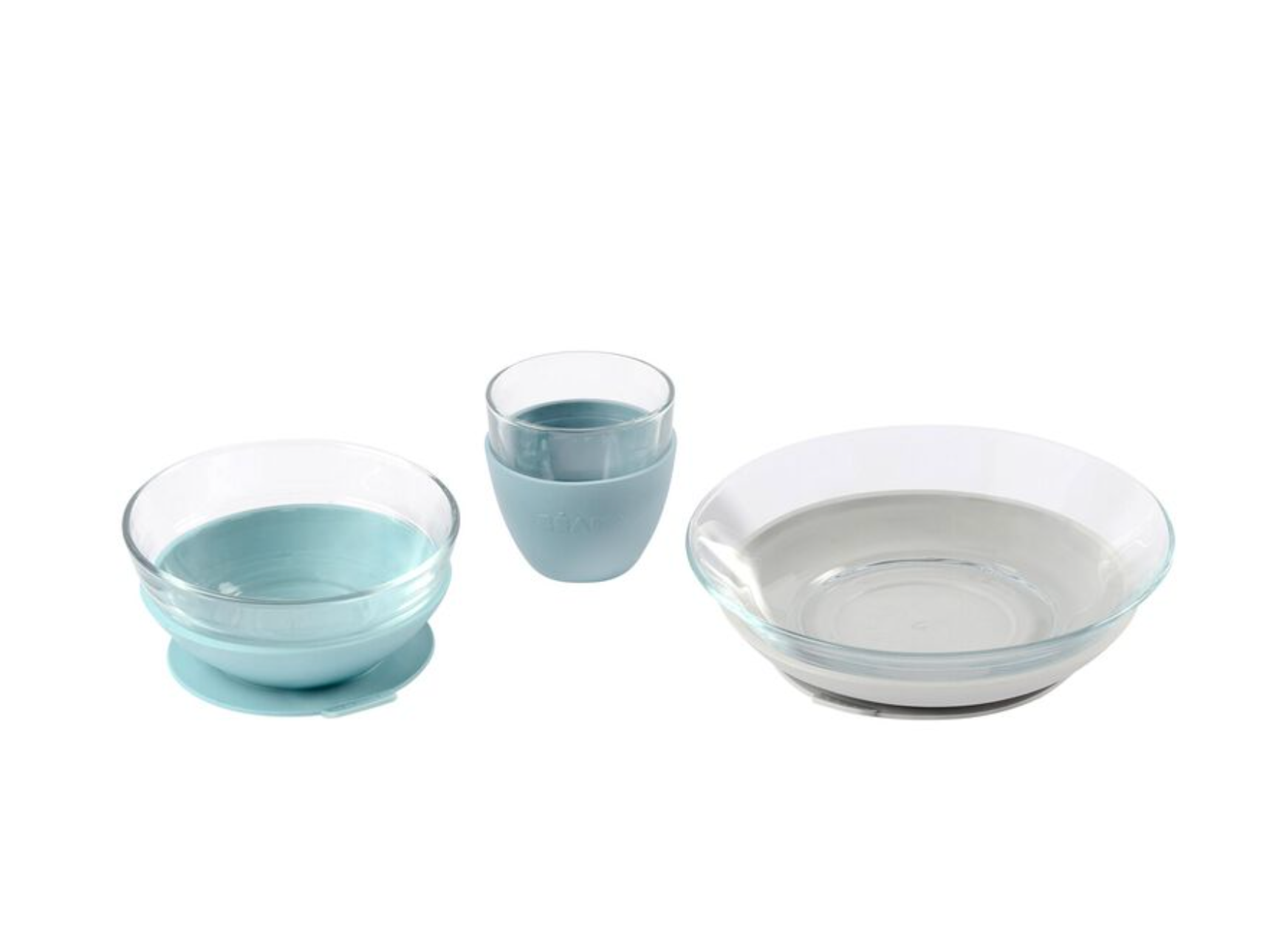 Set de comida de vidrio BEABA X DURALEX