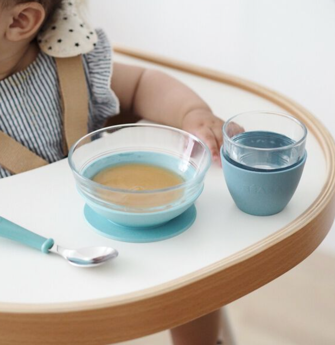 Set de comida de vidrio BEABA X DURALEX