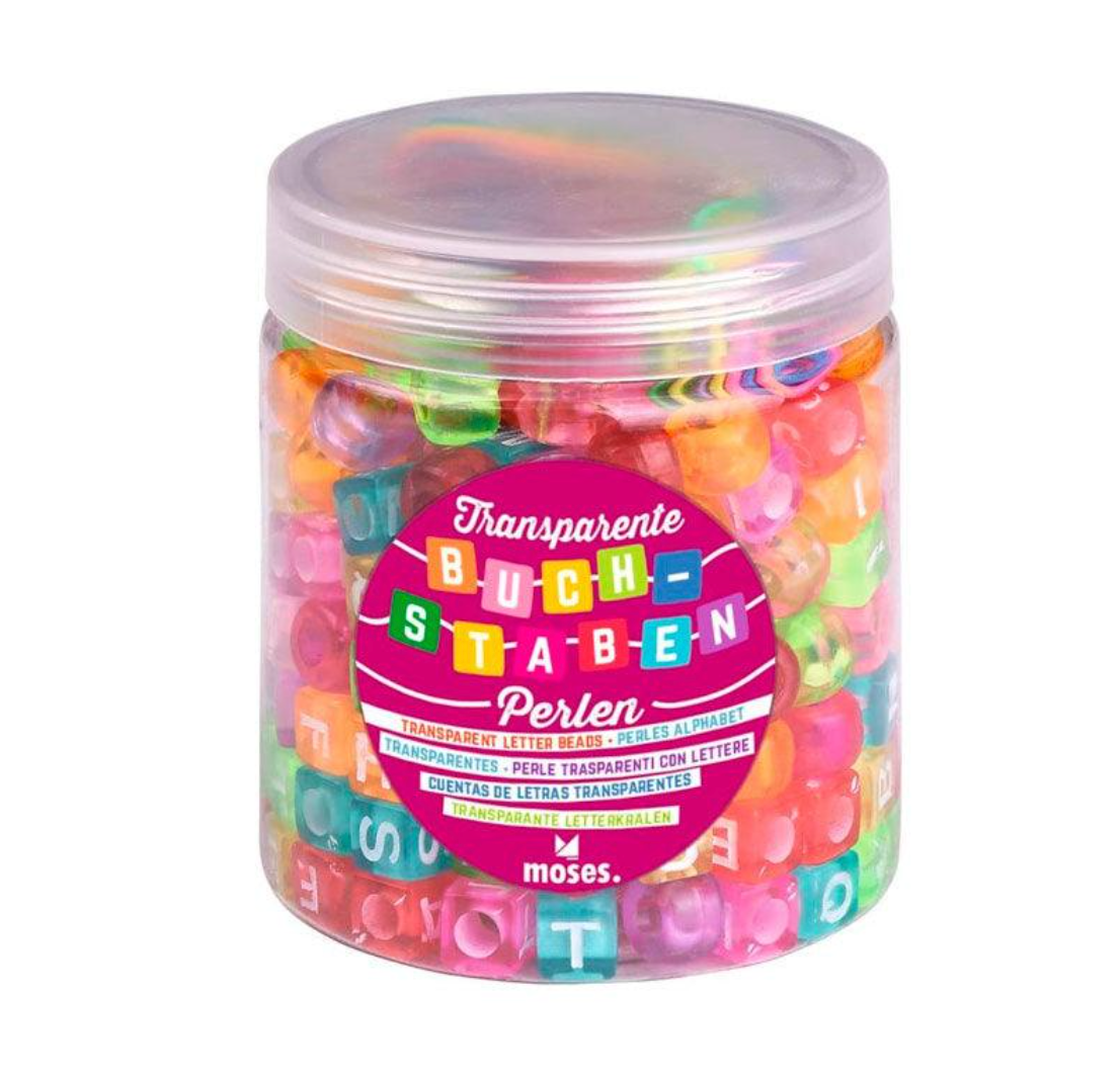 Set abalorios letras - Moses