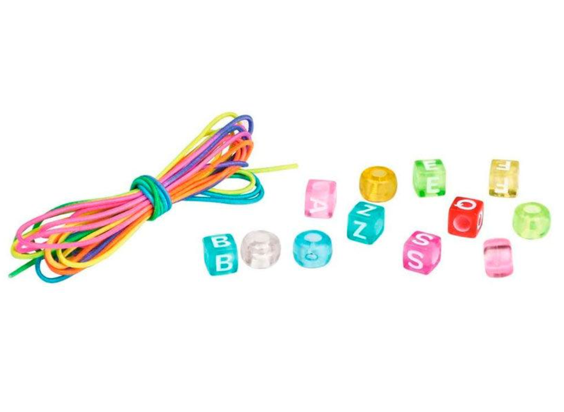 Set abalorios letras - Moses