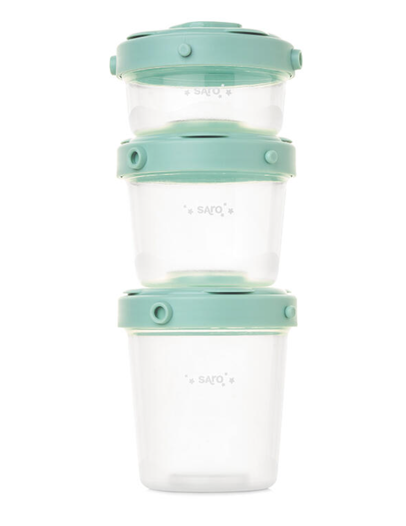 Pack de 3 contenedores porta-alimentos