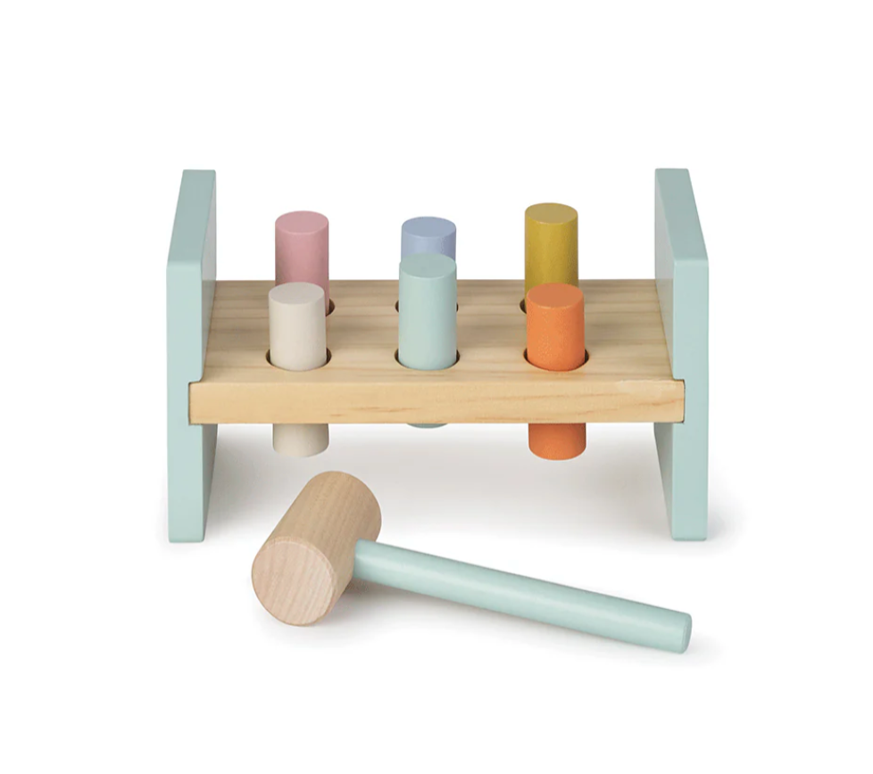 Banco de golpeo con martillo - Saro