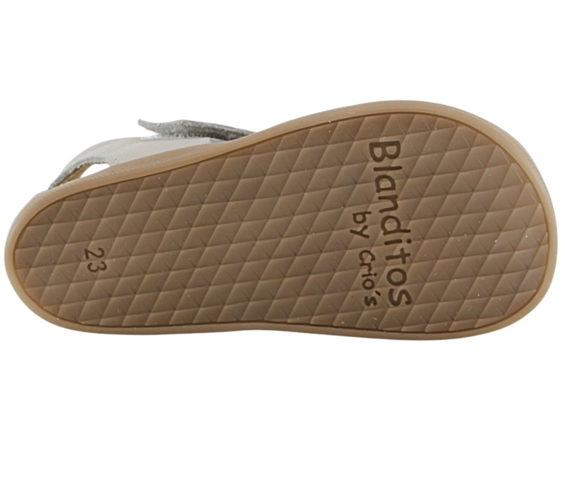 Sandalia respetuosa Costa Gris