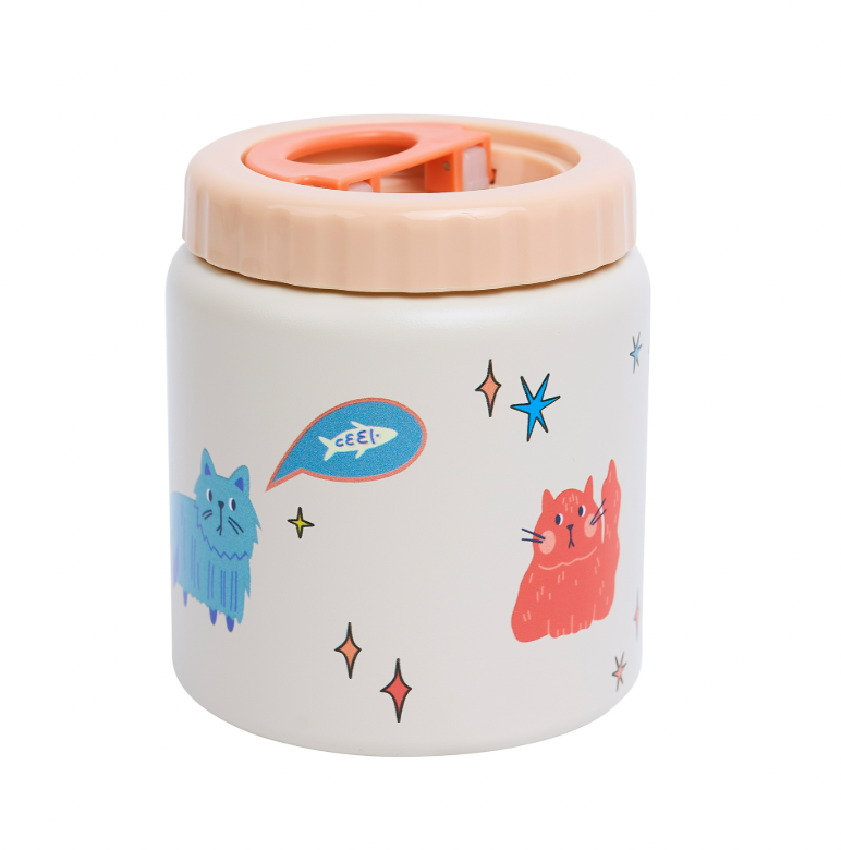 Termo Sólidos Meowtiful Cats 500 ml