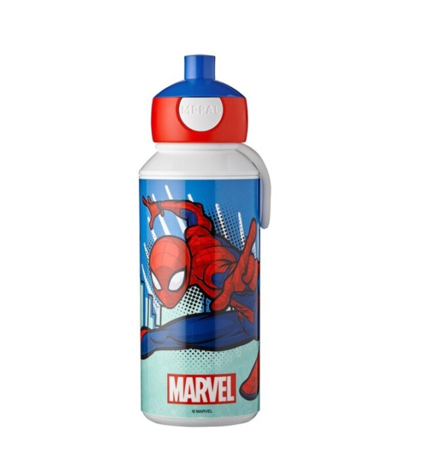 Botella Campus Pop-Up 400ml Spiderman