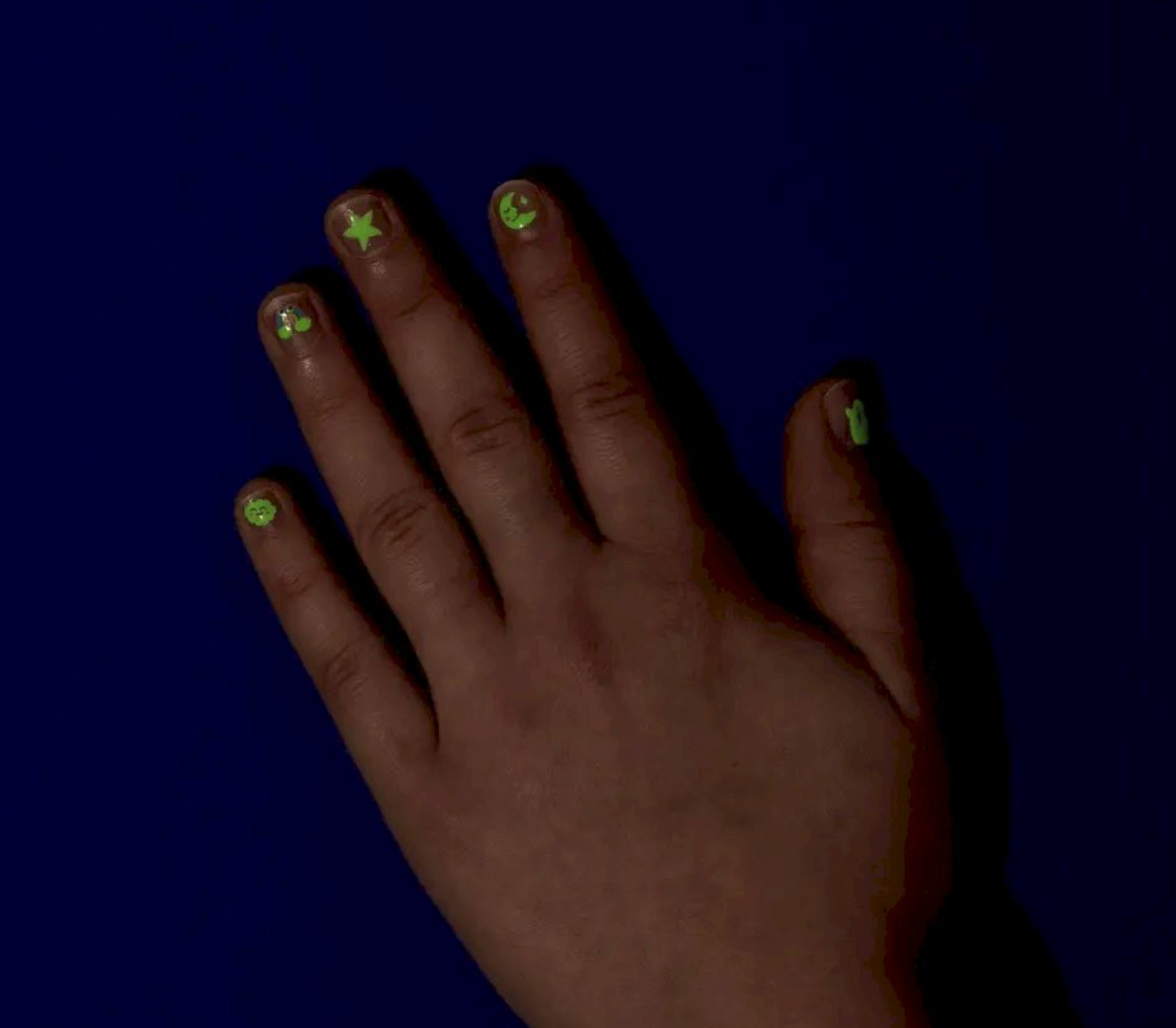 Pegatinas para uñas good night - Omy