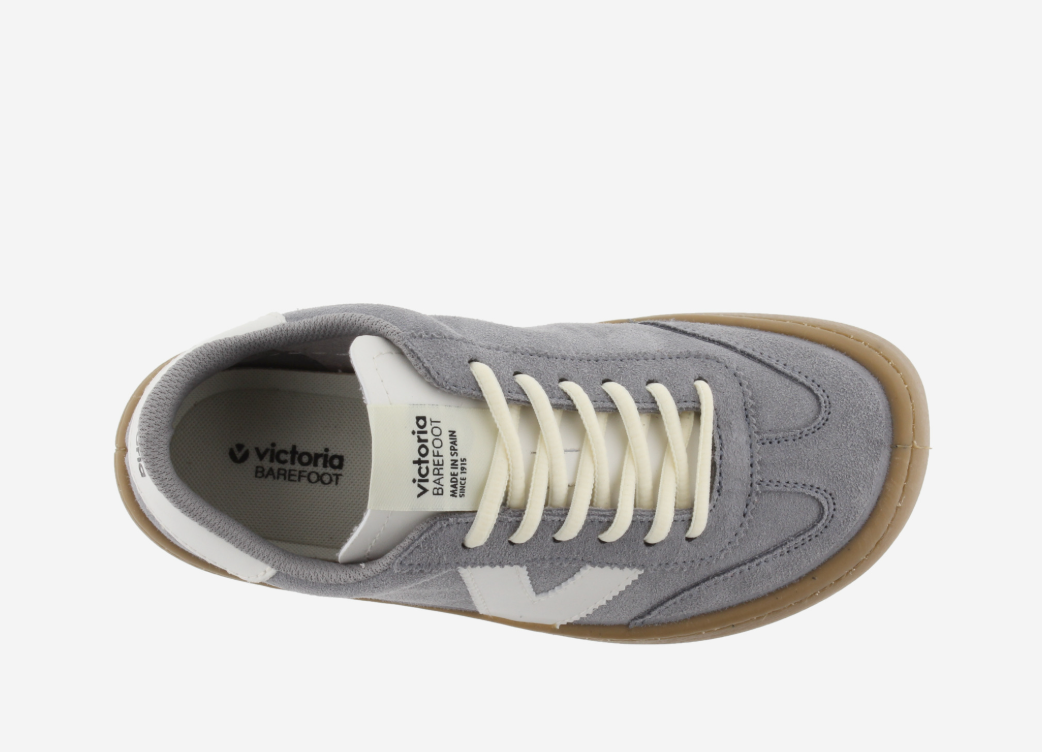 Victoria Deportiva Olmo Barefoot Gris Serraje