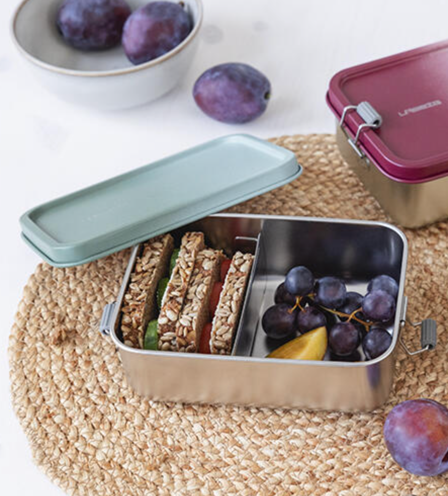 Caja almuerzo acero inox Olive