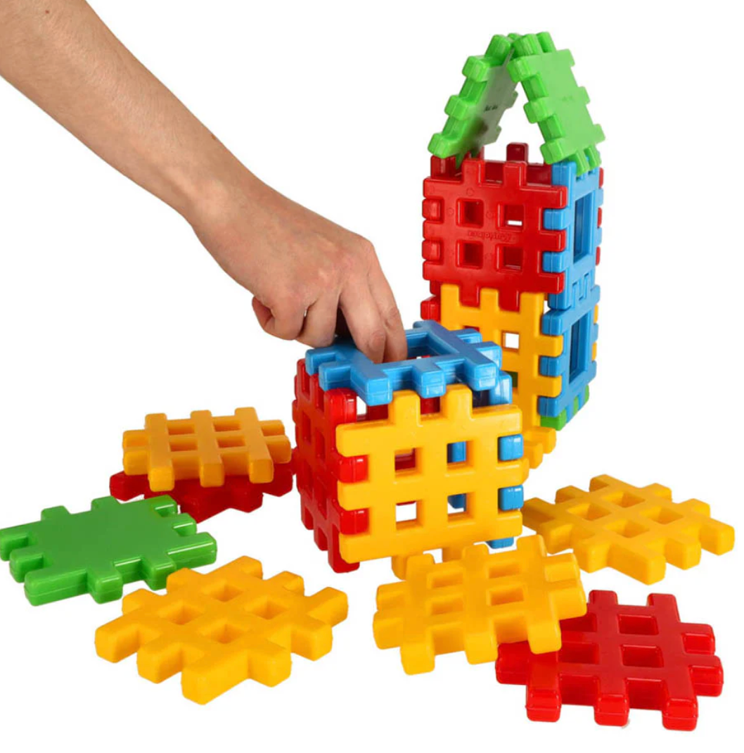 Marioinex - Bloques de construcción Waffle