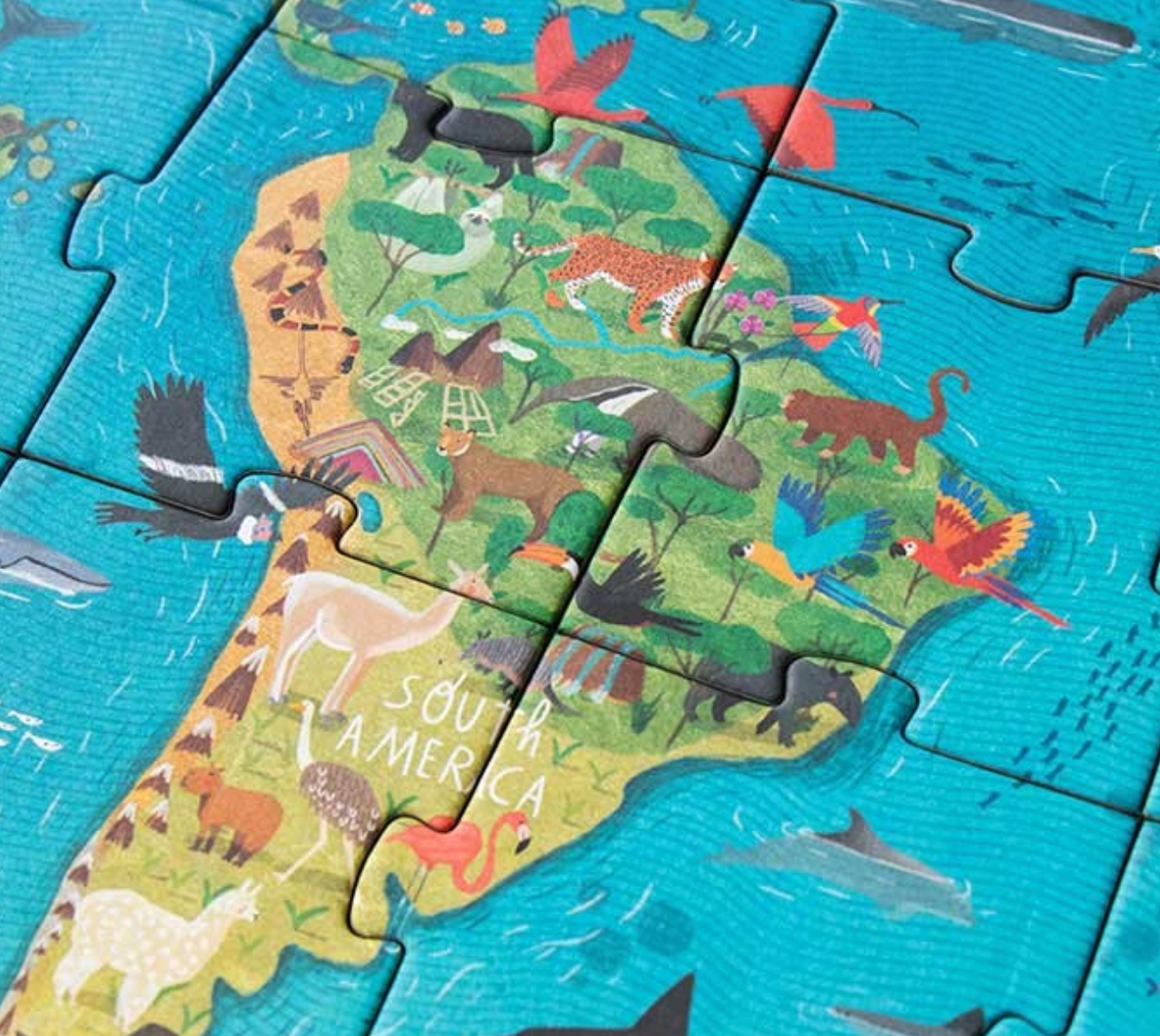 Puzzle Animal Planet