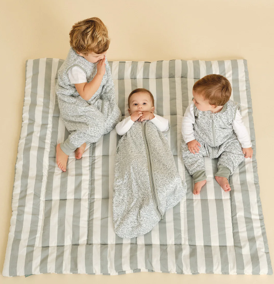 Alfombra para bebé Popcorn Stripes - Molis&Co