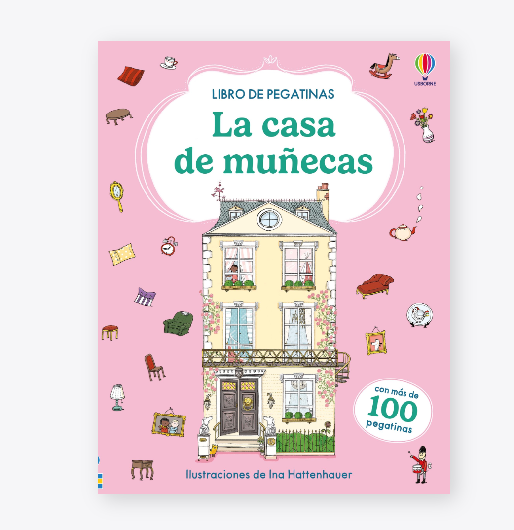 Mi primer libro de pegatinas - La casa de muñecas