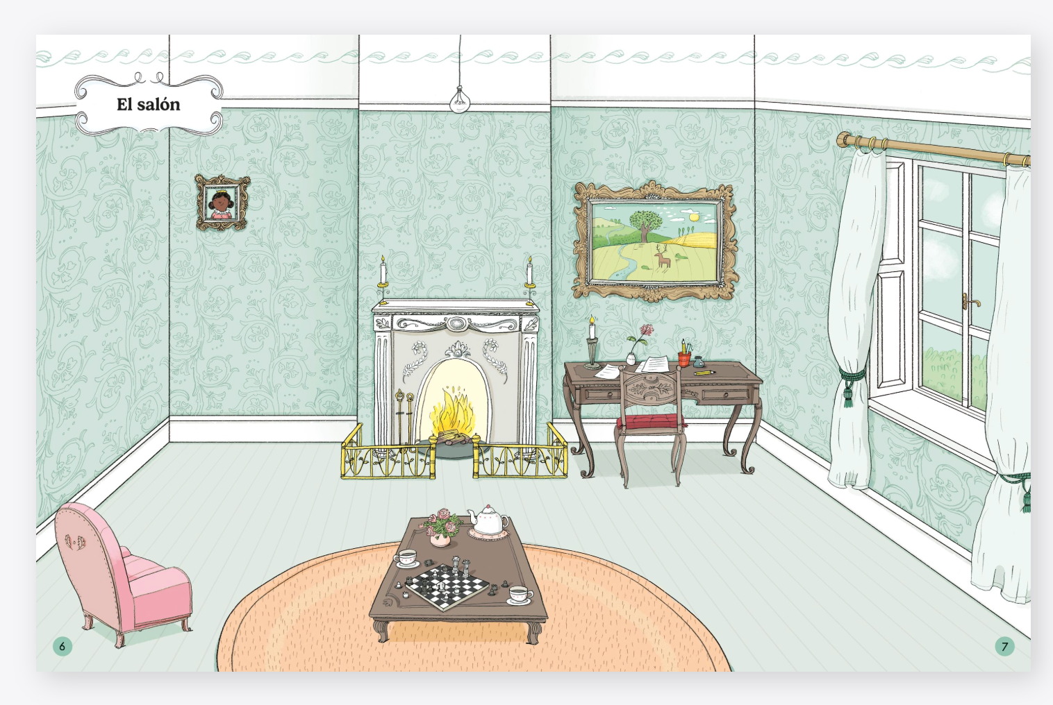 Mi primer libro de pegatinas - La casa de muñecas