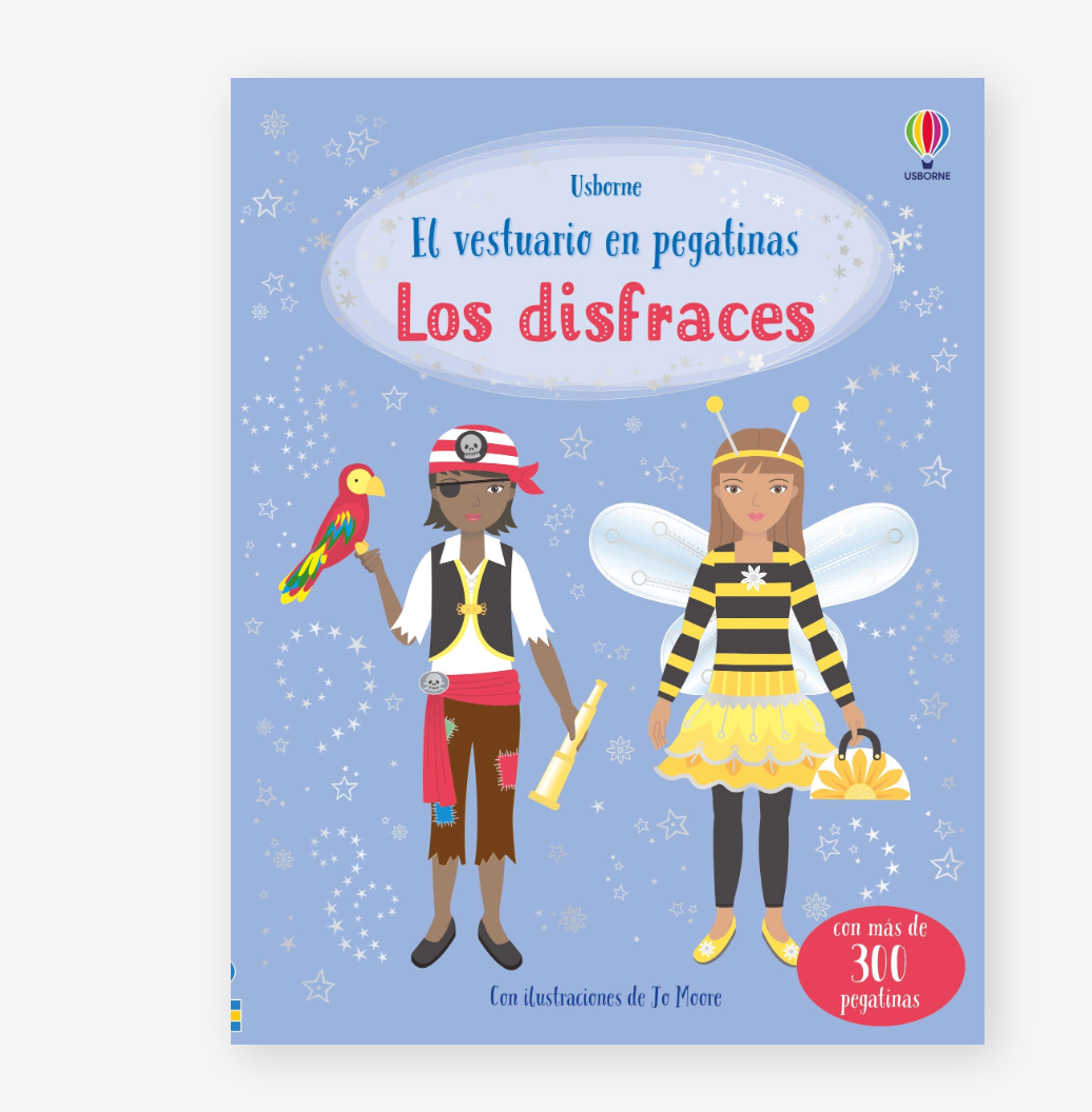 El vestuario de pegatinas - Los Disfraces