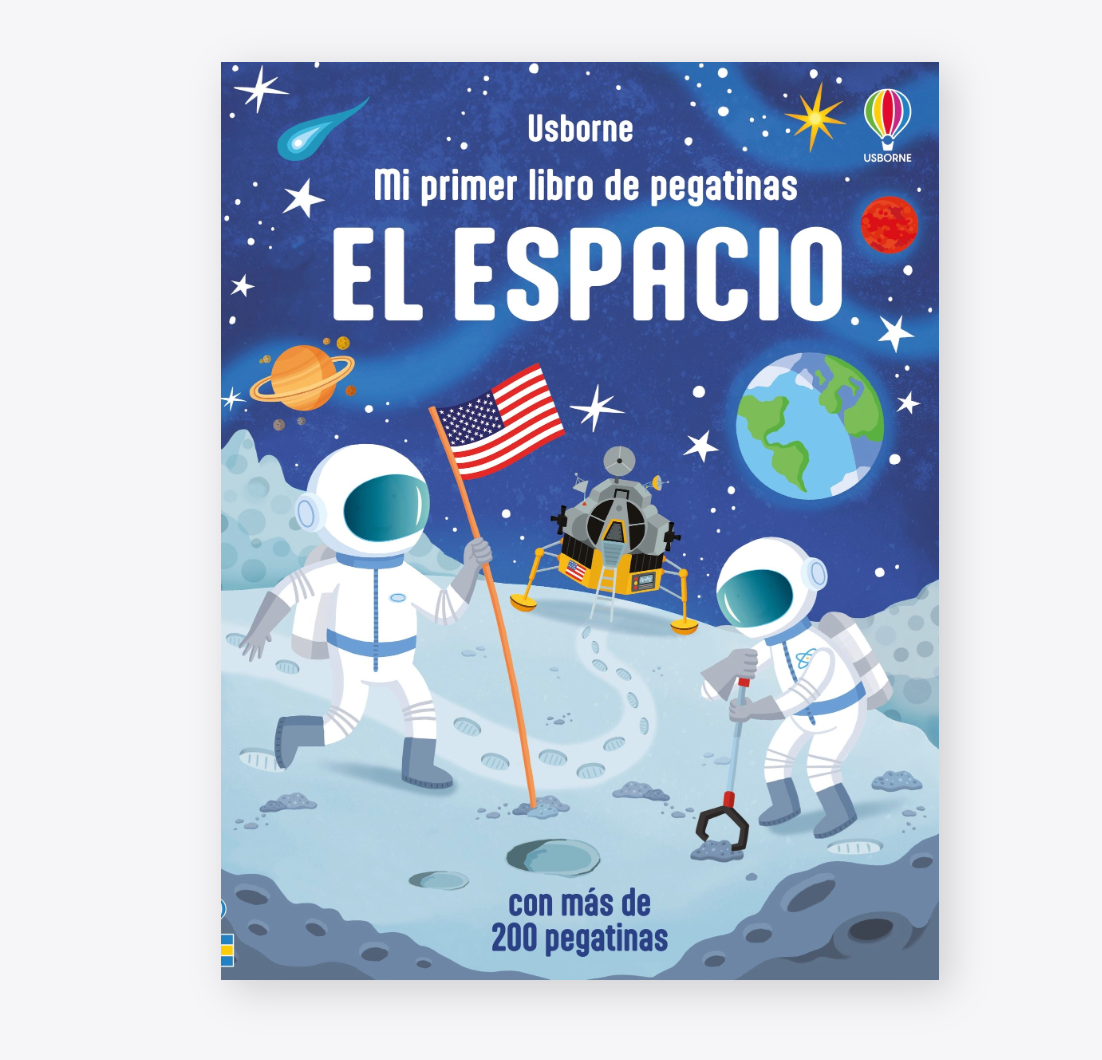 Mi primer libro de pegatinas - El espacio