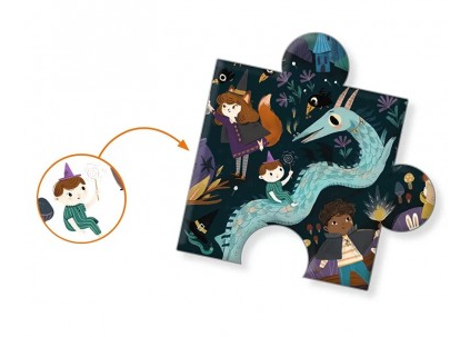 Puzzle Observación Aprendices de brujo 54 pzs - Djeco