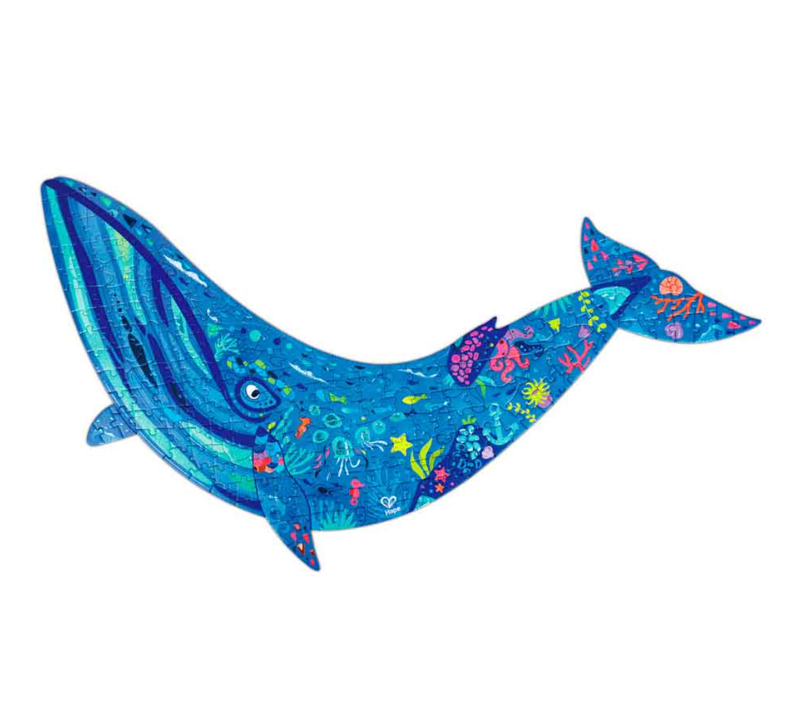 Puzzle Ballena brillante 200 pzas - Hape
