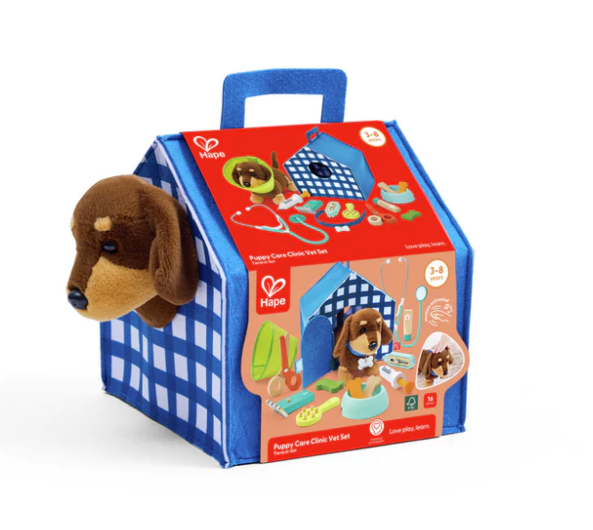 Juego de clínica Veterinaria - Hape
