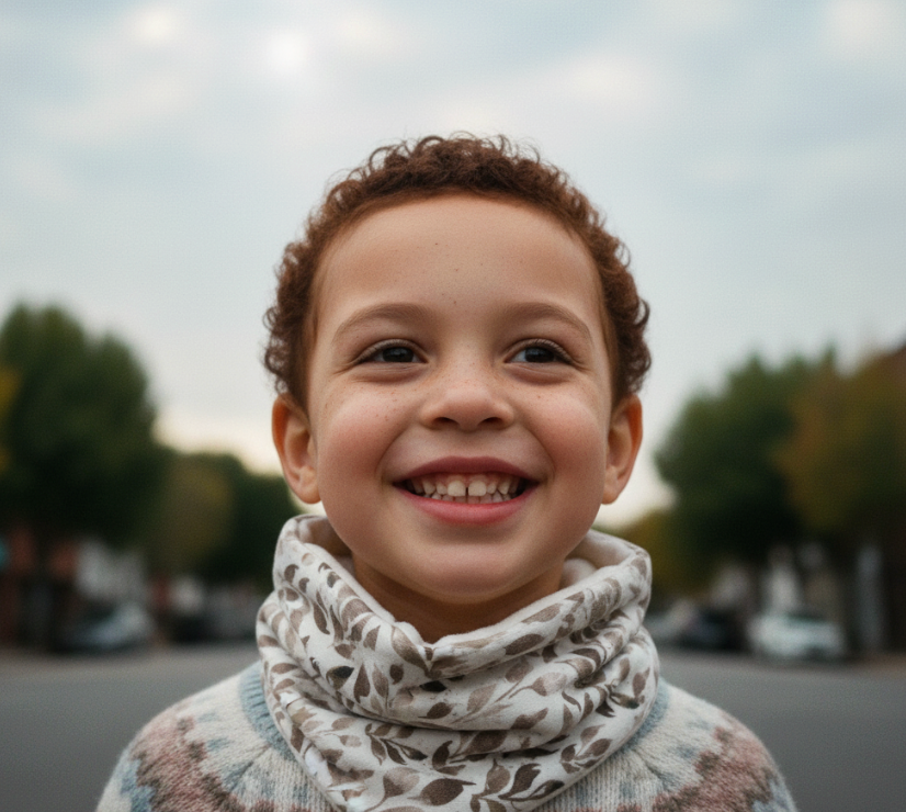 Cuello polar Autumn leaves