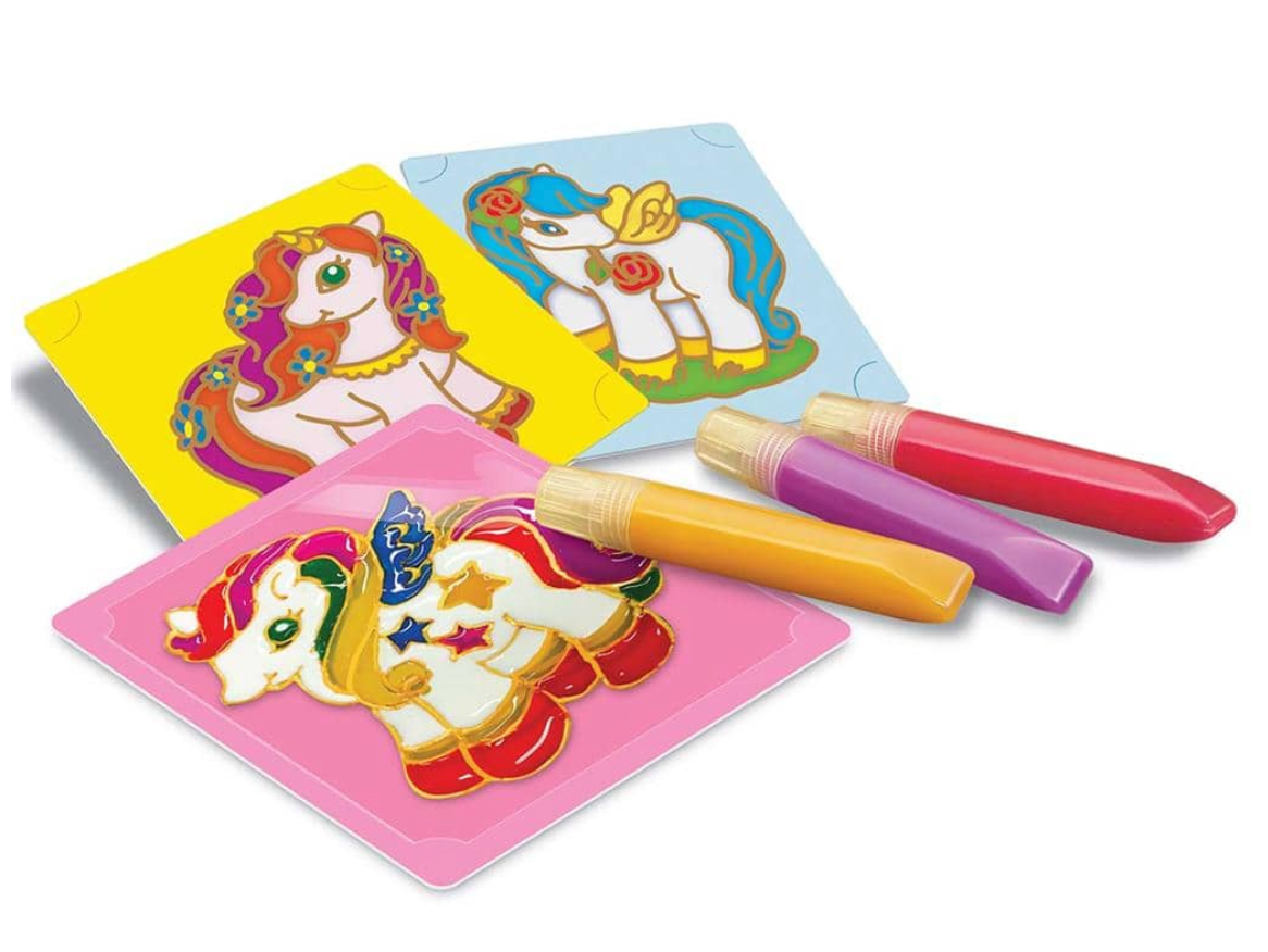 Arte para ventanas Unicornios- 4M