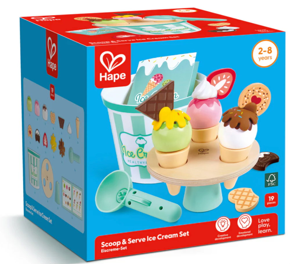 Juego de helados - Hape