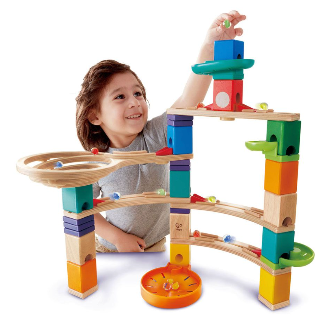 Circuito de canicas cuadrilla acantilado - Hape