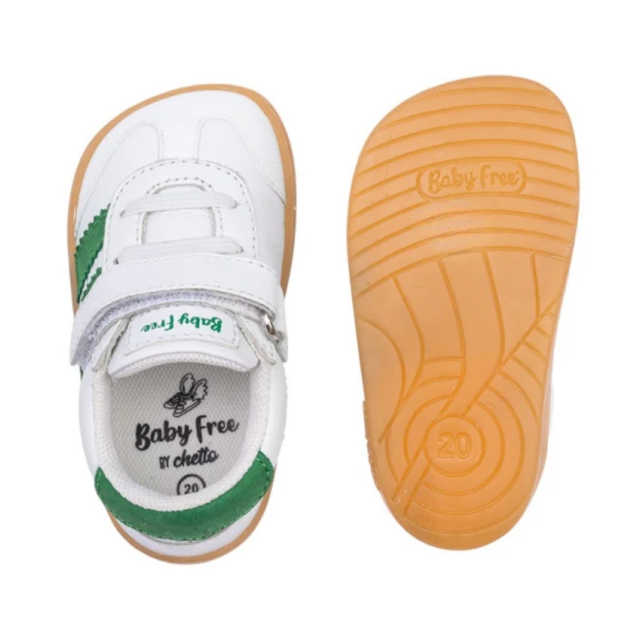 Deportiva Piel Blanco & Verde – Chetto