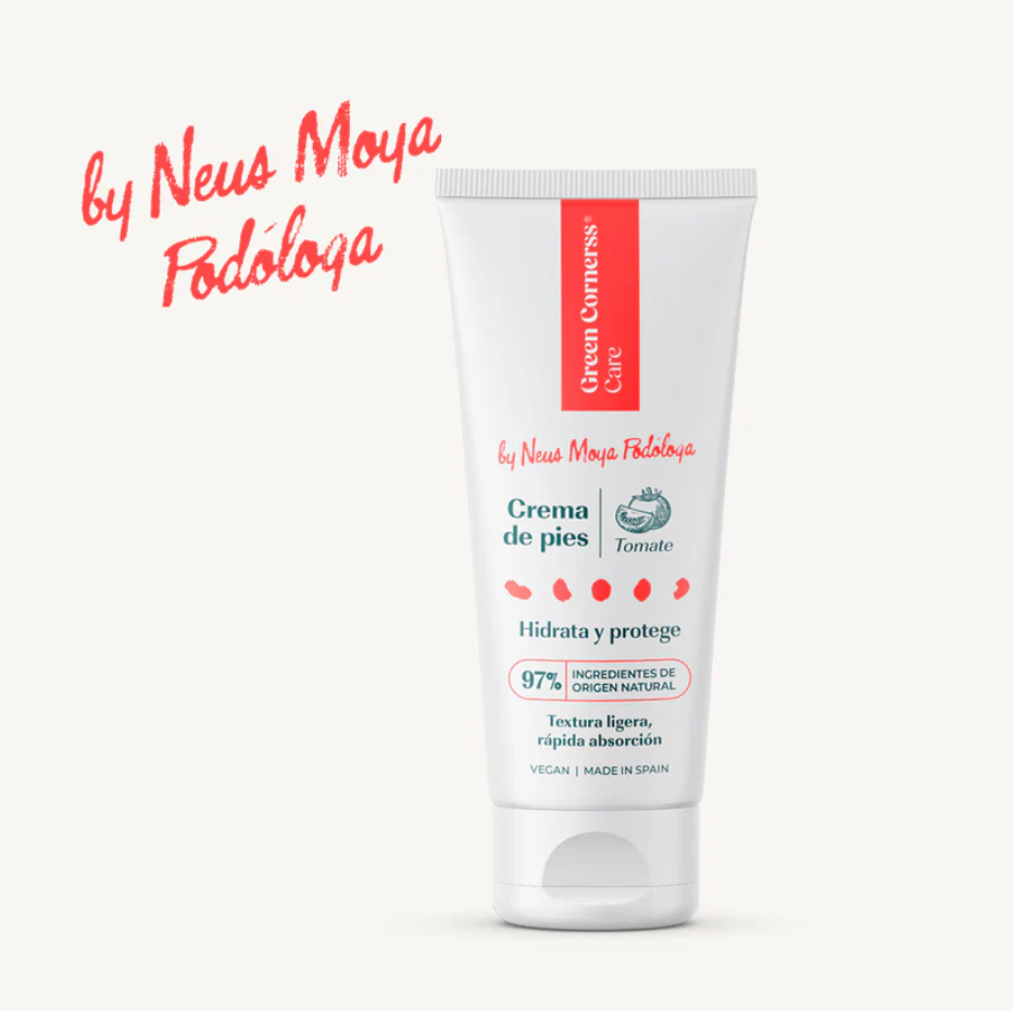Crema de pies apta - Green Cornerss