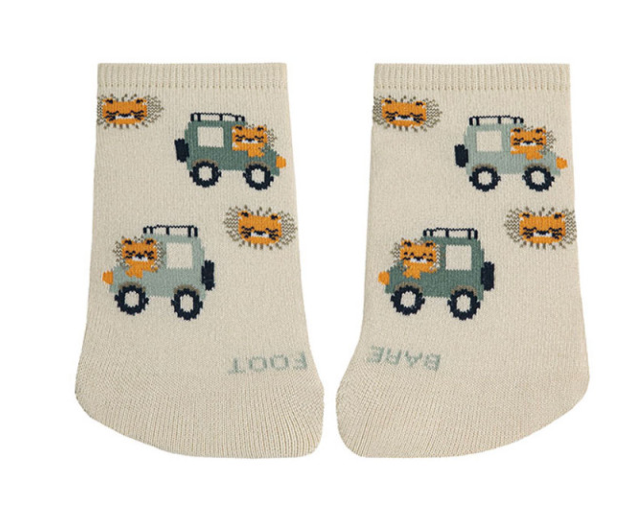 Calcetines barefoot invisibles Safari - Cóndor