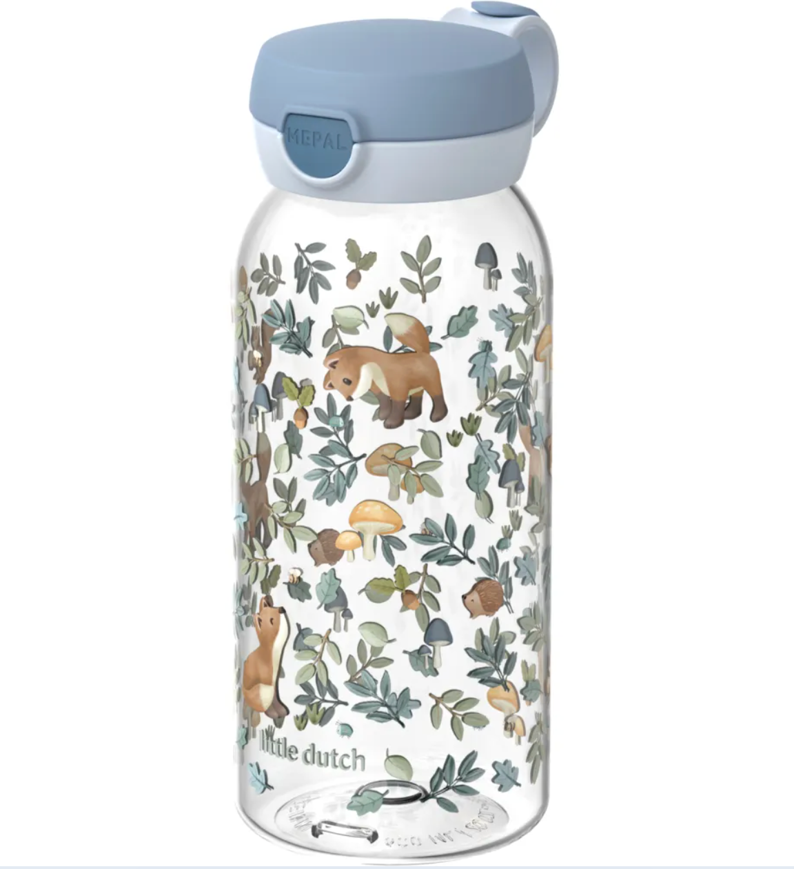 Botella plástico con tapón 600ml Forest Friends