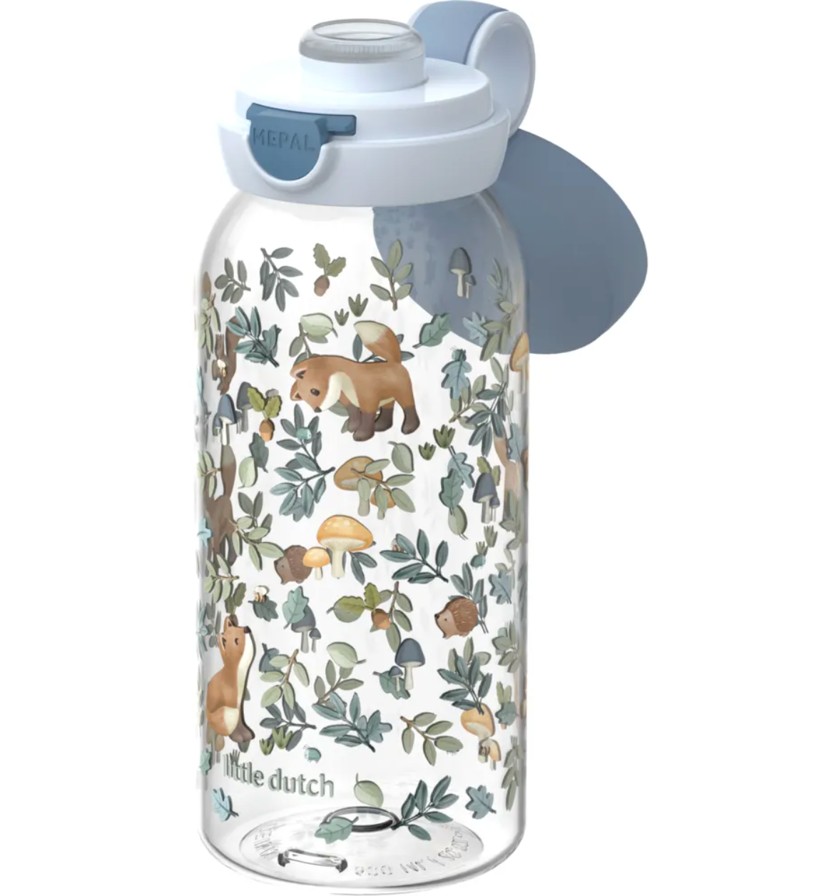 Botella plástico con tapón 600ml Forest Friends
