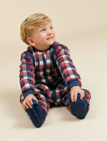 Pijama Winter Vichy Red & Blue TOG 2.5 - Molis&Co