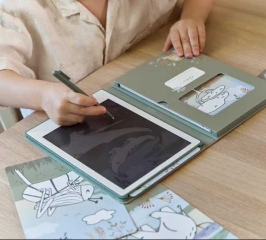 Tableta de Dibujo Safari Friends - Little Dutch